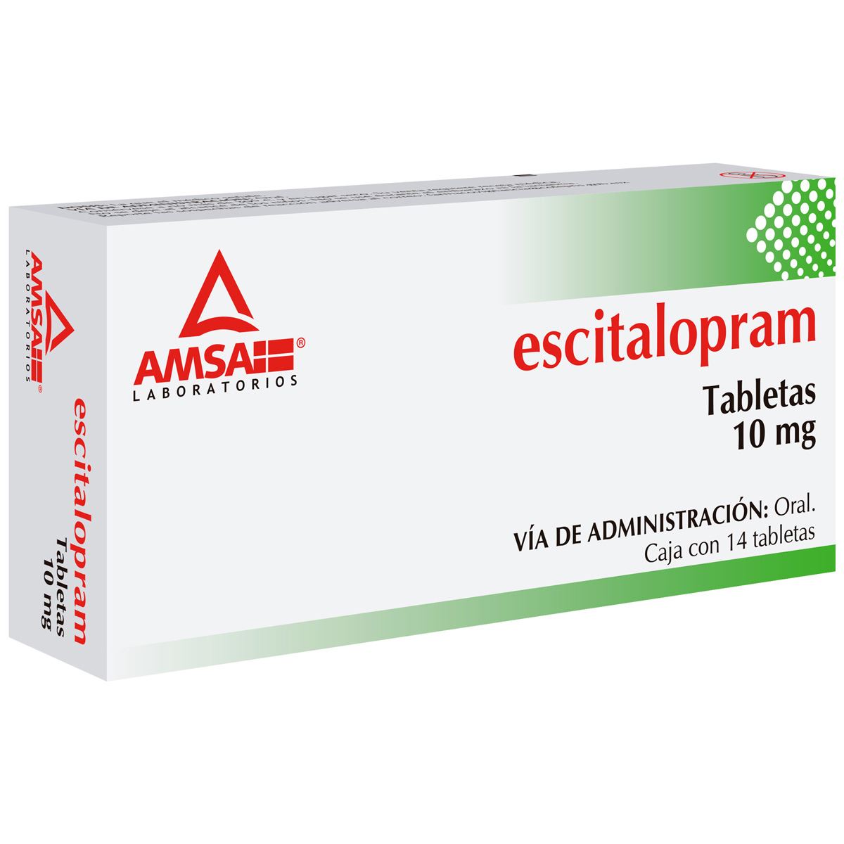 Escitalopram 10 Mg Tab 14